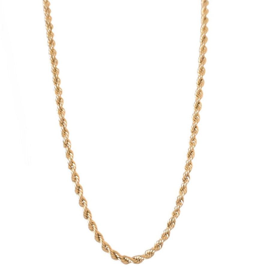 Vrokhi 3.0mm Rope Chain in 18K Gold - 20"