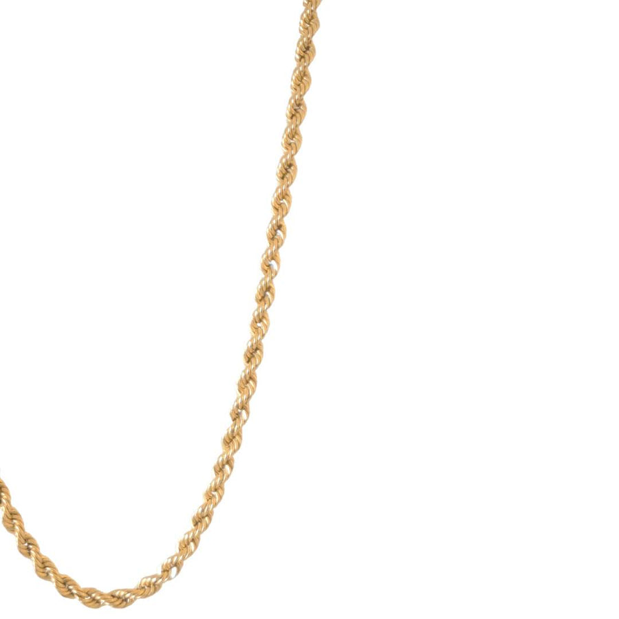 Vrokhi 3.0mm Rope Chain in 18K Gold - 20"